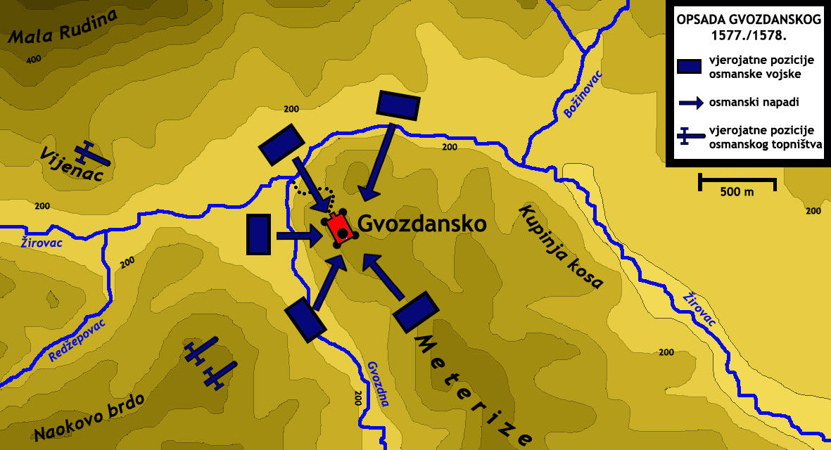 Opsada Gvozdanskog 1577-78
